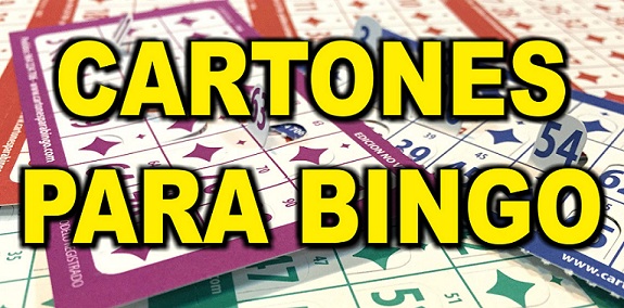 cartones bingo