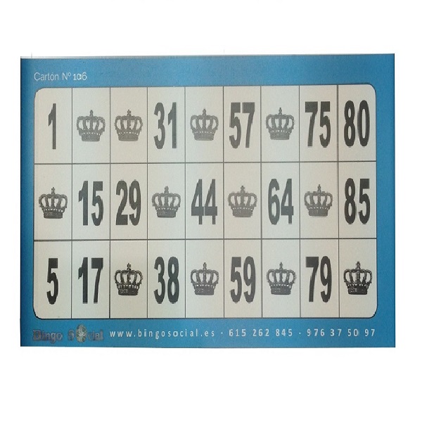 10 Paquetes DE 100 FICHAS MAGN/ÉTICAS para Bingo